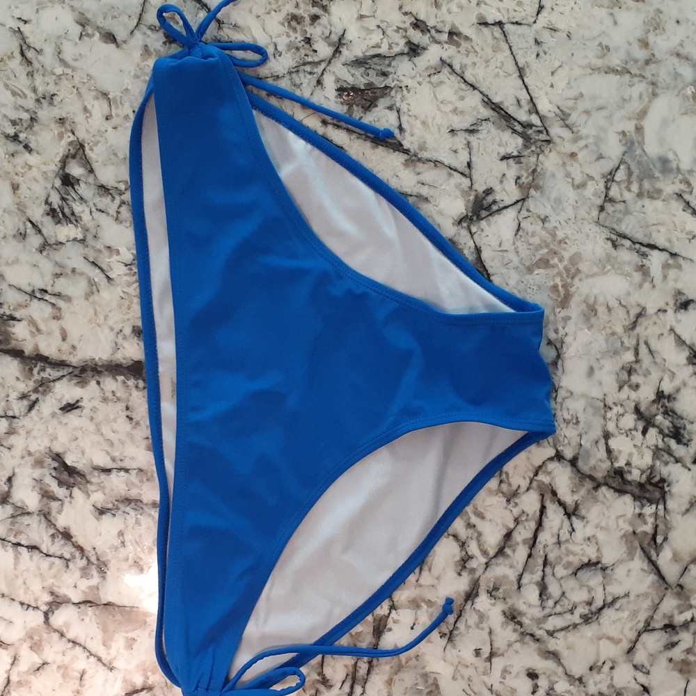 Blue Bikini Bottom, like new, XXL, No brand tag